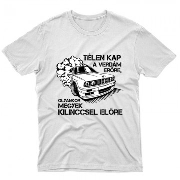 Kilinccsel előre BMW Unisex Póló