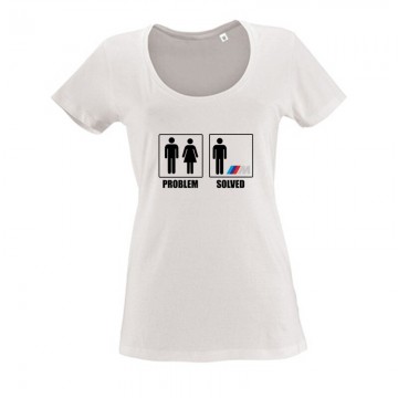 Problem-Solved BMW Női O Nyakú Póló