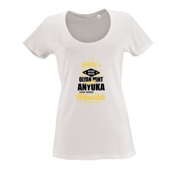 BMW-s Anyuka vagyok Női O Nyakú Póló