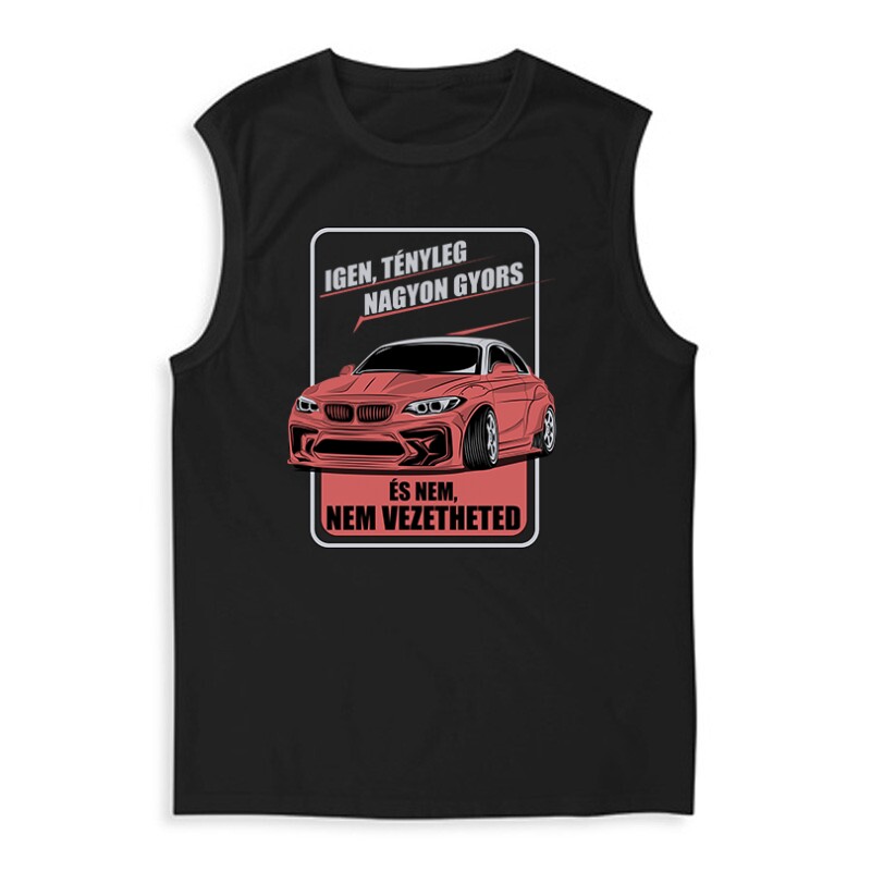 Igen tényleg gyors BMW Férfi Trikó