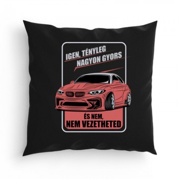 Igen tényleg gyors BMW Párna