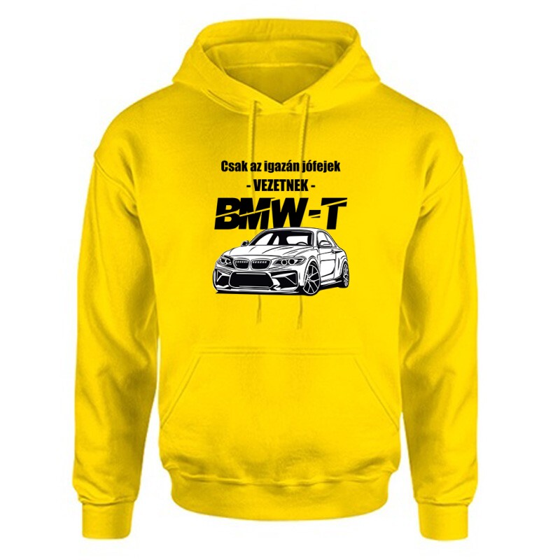Az igazán jófejek (BMW) Unisex Kapucnis Pulcsi