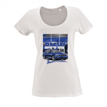 BMW Color Női O Nyakú Póló