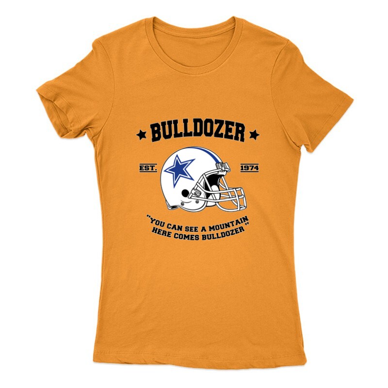 Here comes Bulldozer Női Póló