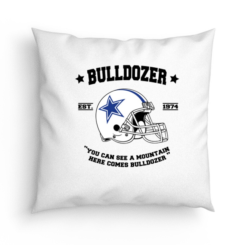 Here comes Bulldozer Párna