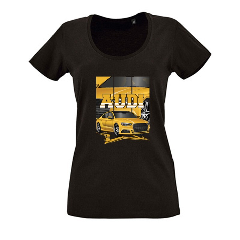 Audi Color Női O Nyakú Póló