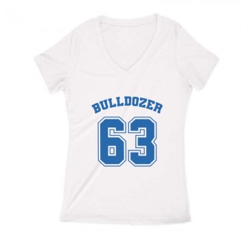 Bulldozer Női V Kivágott póló