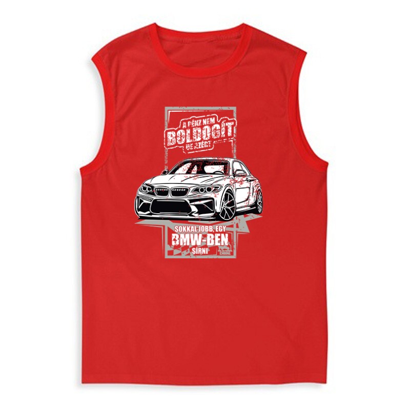 Jobb egy BMW-ben Sírni Férfi Trikó