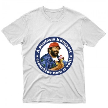 A pisztácia kifogyott, csokoládé nem is volt (color) Unisex Póló