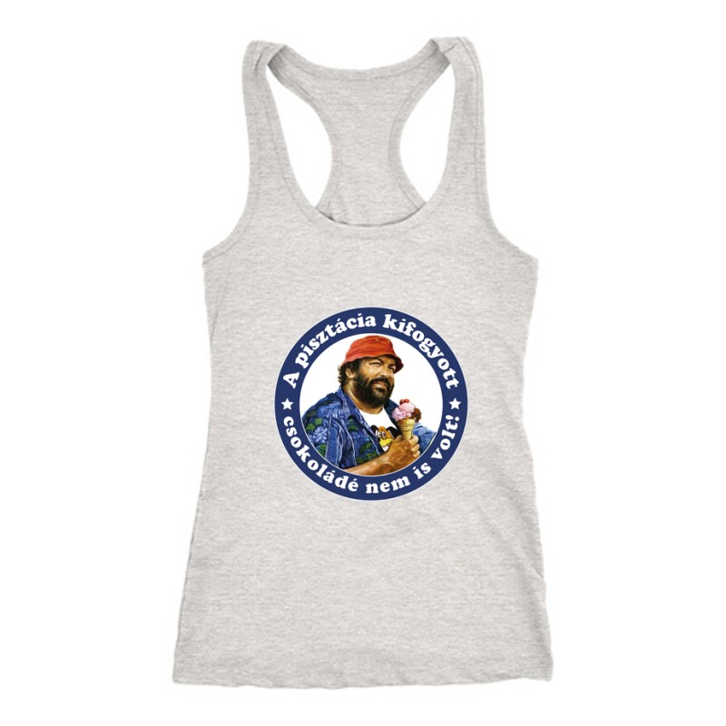 A pisztácia kifogyott , csokoládé nem is volt (color) Női Trikó