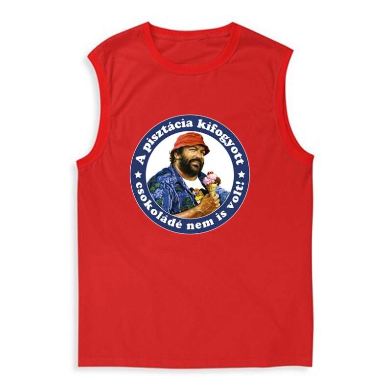 A pisztácia kifogyott , csokoládé nem is volt (color) Férfi Trikó