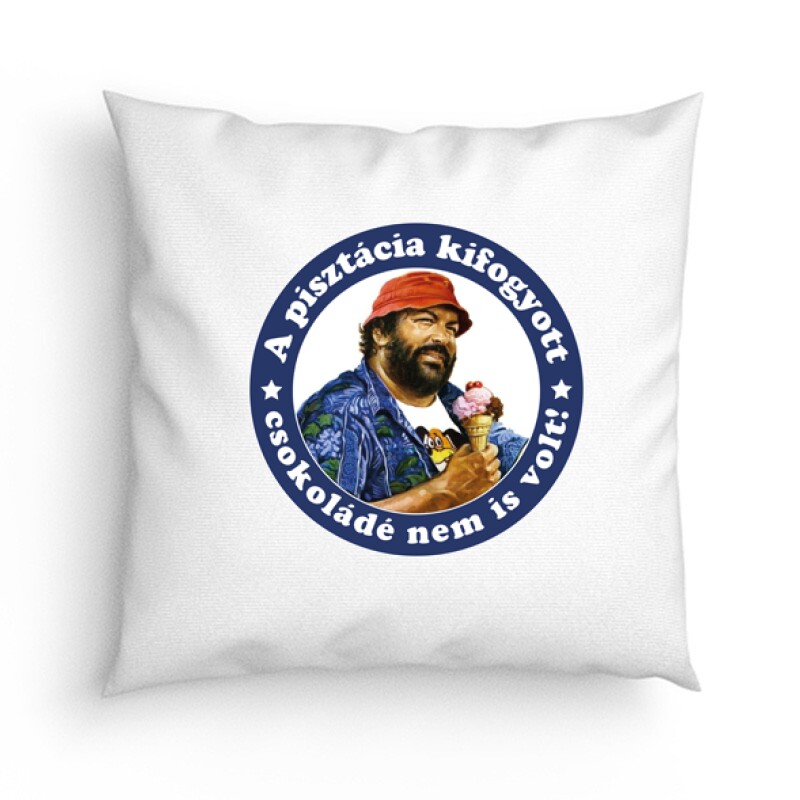 A pisztácia kifogyott , csokoládé nem is volt (color) Párna