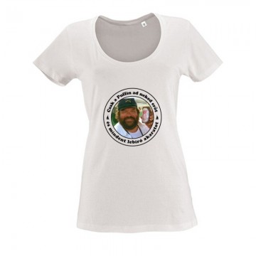 Csak a puffin ad neked erőt... Női O Nyakú Póló