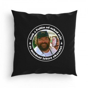 Csak a puffin ad neked erőt... Párna