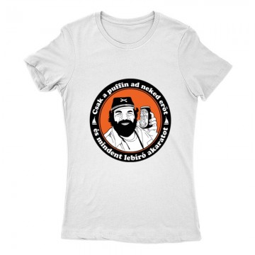 Csak a puffin ad neked erőt 2 Női Póló