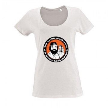 Csak a puffin ad neked erőt 2 Női O Nyakú Póló