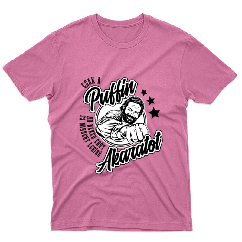 Csak a puffin ad neked erőt (ököl) Unisex Póló