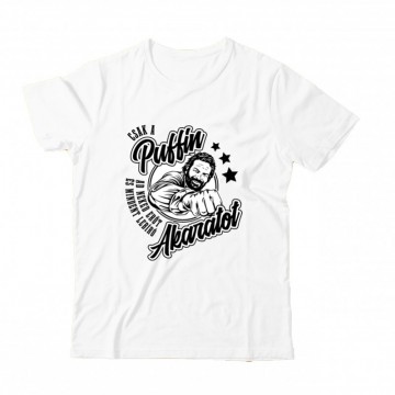 Csak a puffin ad neked erőt (ököl) Gyermek Póló