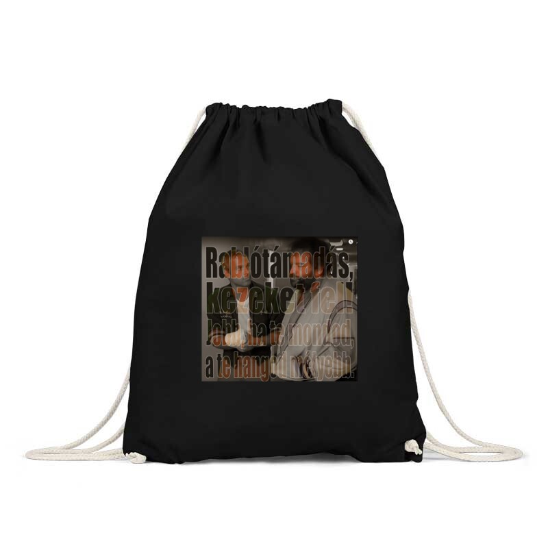 Rablótámadás, kezeket fel! Hátizsák