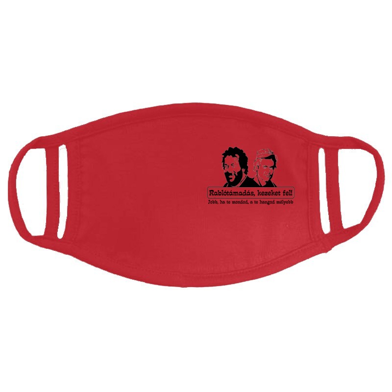 Rablótámadás, kezeket fel! (two face) Arcmaszk