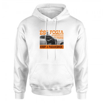 Kirby a parancsnok! Unisex Kapucnis Pulcsi