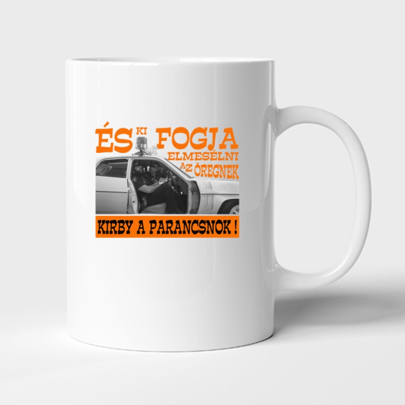 Kirby a parancsnok ! Bögre