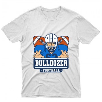 Bulldozer Football Unisex Póló