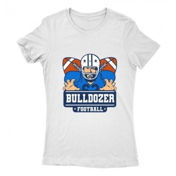 Bulldozer Football Női Póló