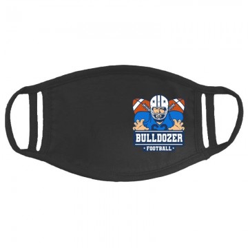 Bulldozer Football Arcmaszk