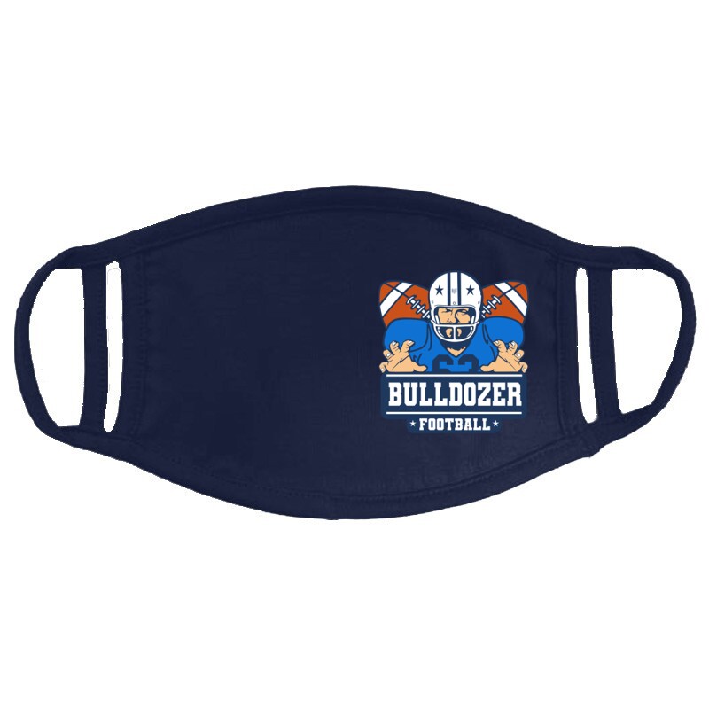 Bulldozer Football Arcmaszk