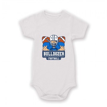 Bulldozer Football Baby Body