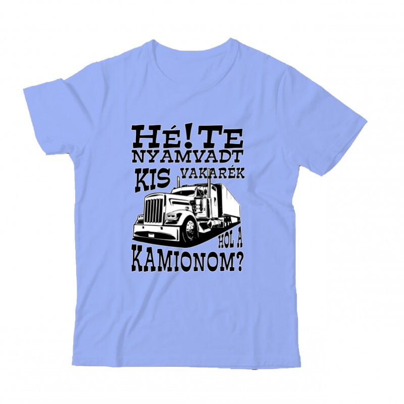 Hol a Kamionom ? Gyermek Póló