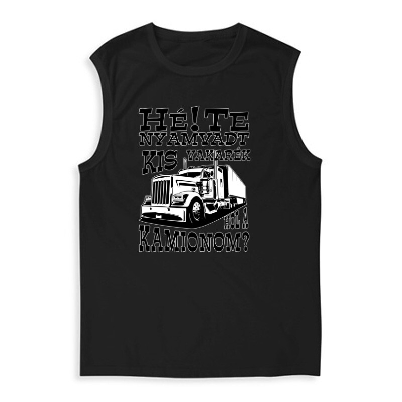 Hol a Kamionom ? Férfi Trikó
