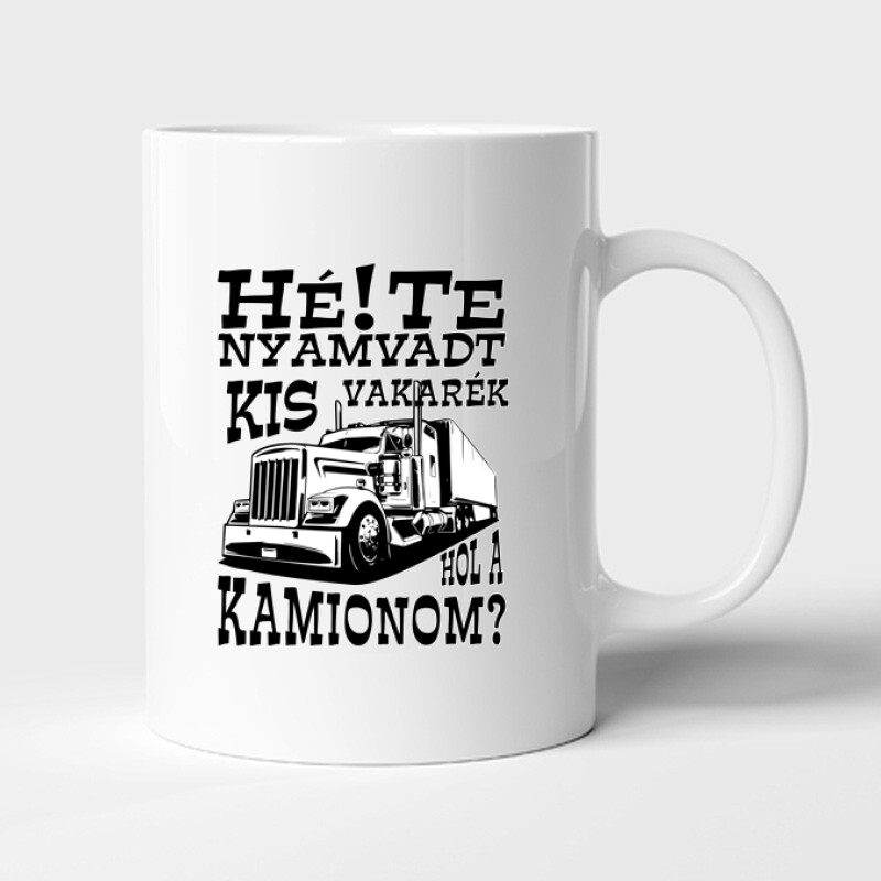 Hol a Kamionom ? Bögre