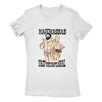 Hagymásbab vagy krumplishal western Női Póló