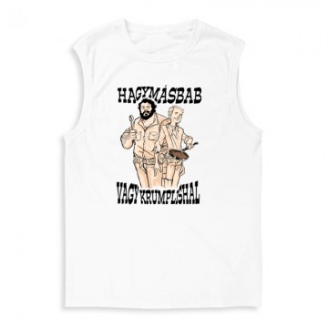 Hagymásbab vagy krumplishal western Férfi Trikó