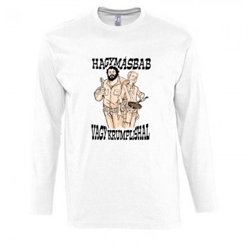 Hagymásbab vagy krumplishal western Hosszú Ujjú Póló