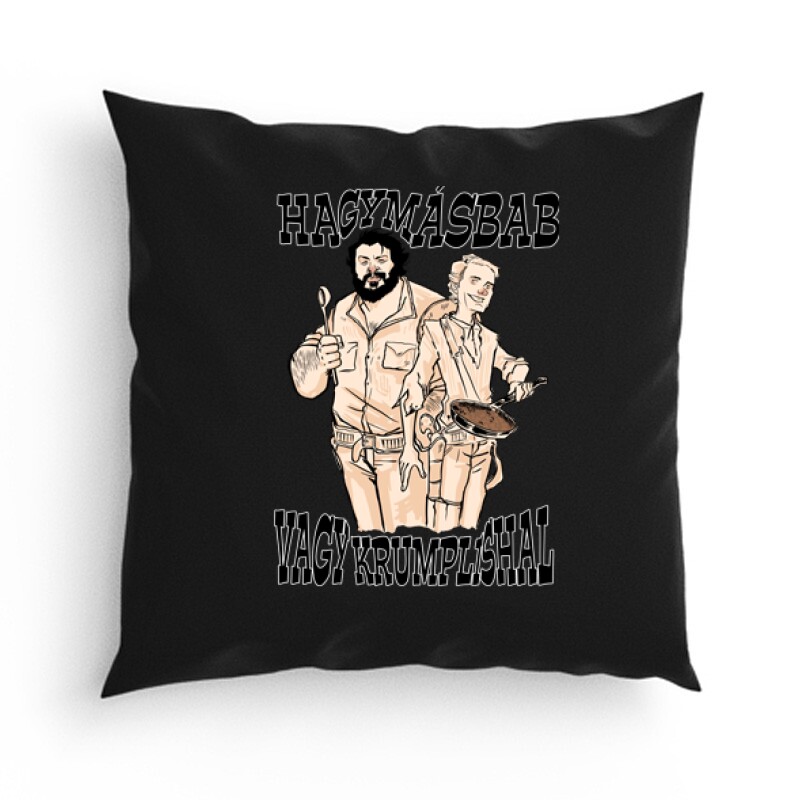 Hagymásbab vagy krumplishal western Párna