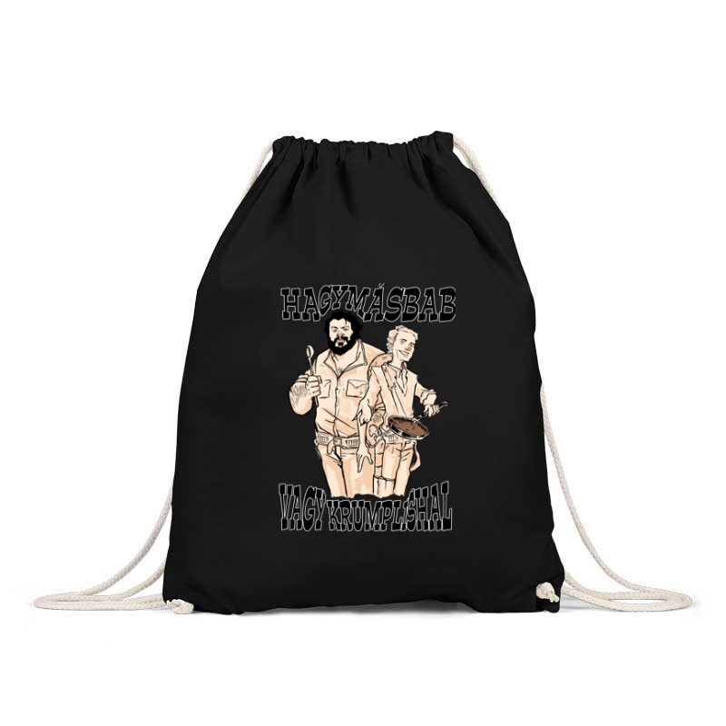 Hagymásbab vagy krumplishal western Hátizsák