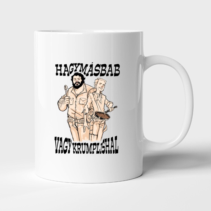 Hagymásbab vagy krumplishal western Bögre