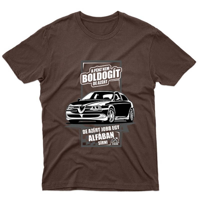 Jobb Egy Alfában Sírni Unisex Póló