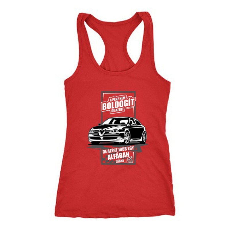 Jobb Egy Alfában Sírni Női Trikó