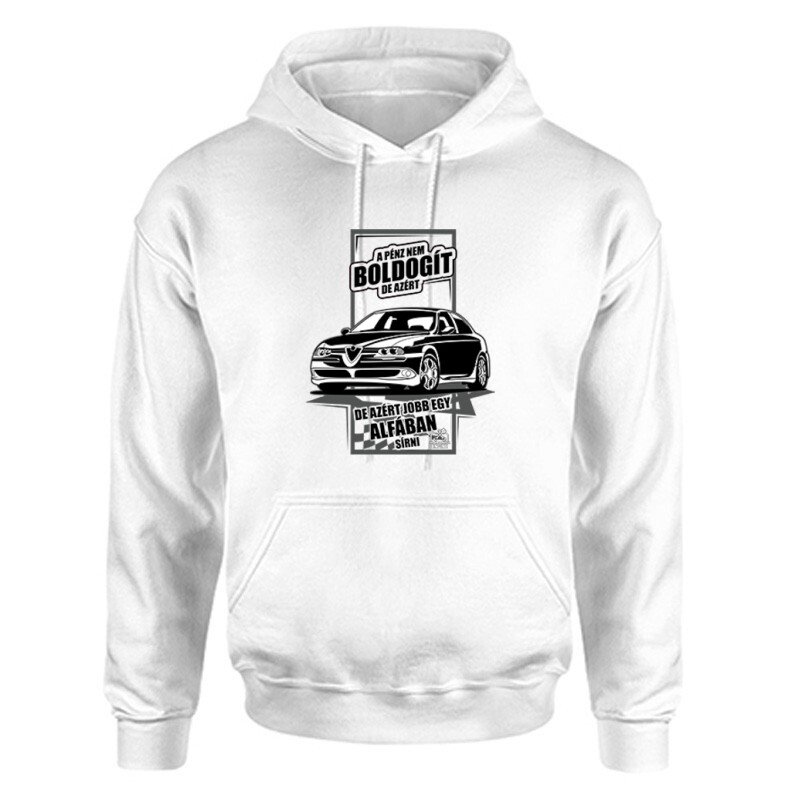 Jobb Egy Alfában Sírni Unisex Kapucnis Pulcsi