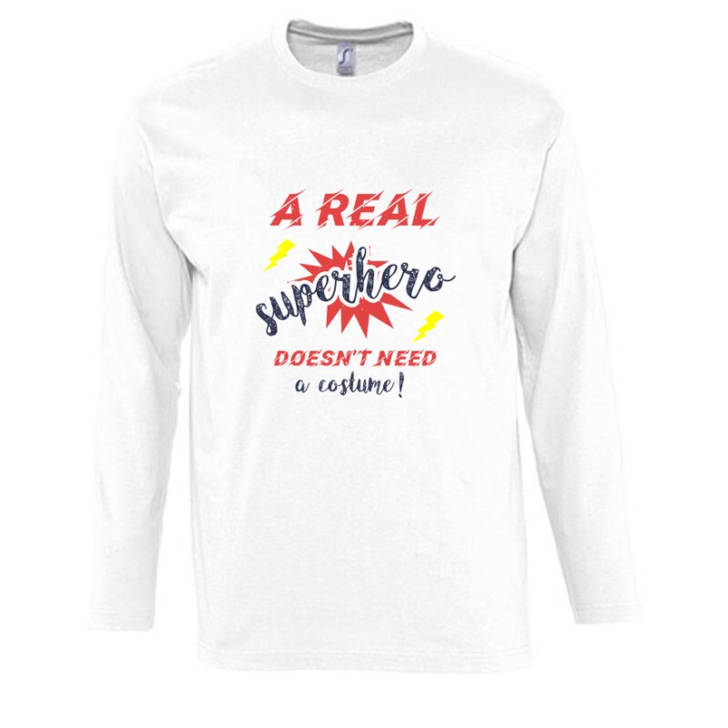Real Superhero Hosszú Ujjú Póló