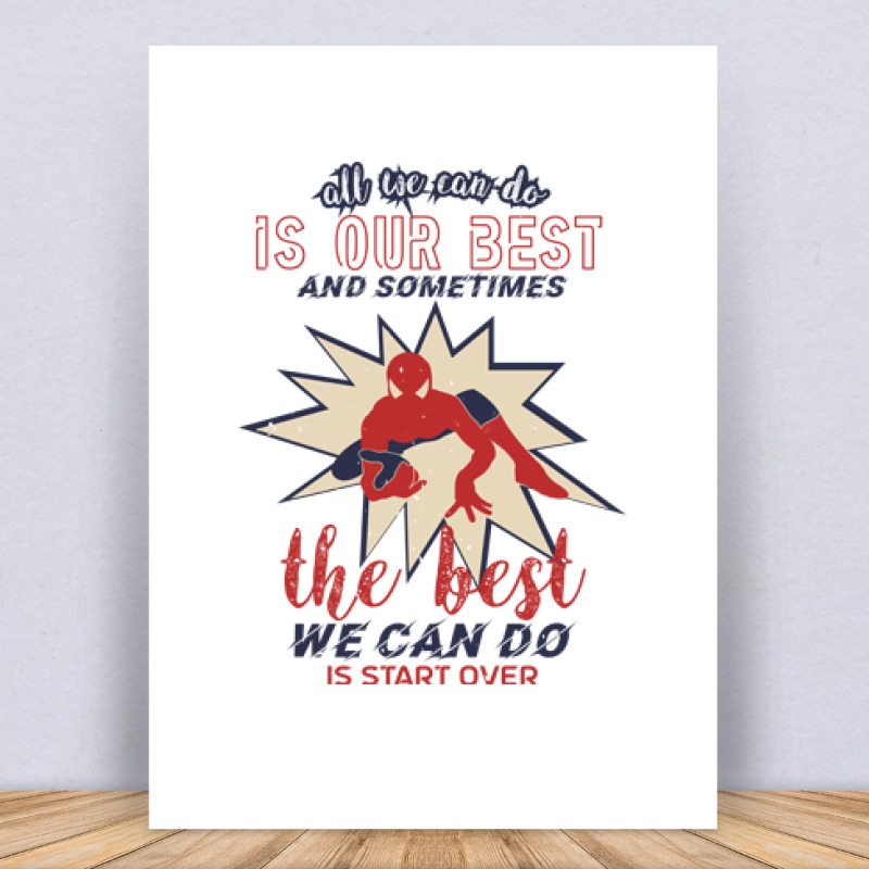 Start over Vászonkép