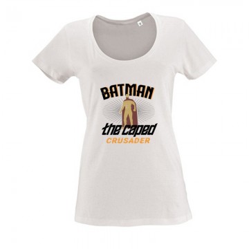 Batman the caped crusader Női O Nyakú Póló