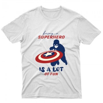 Being a superhero Unisex Póló