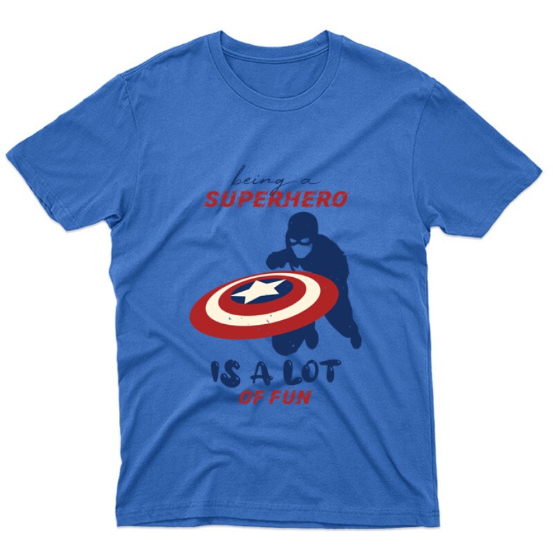 Being a superhero Unisex Póló