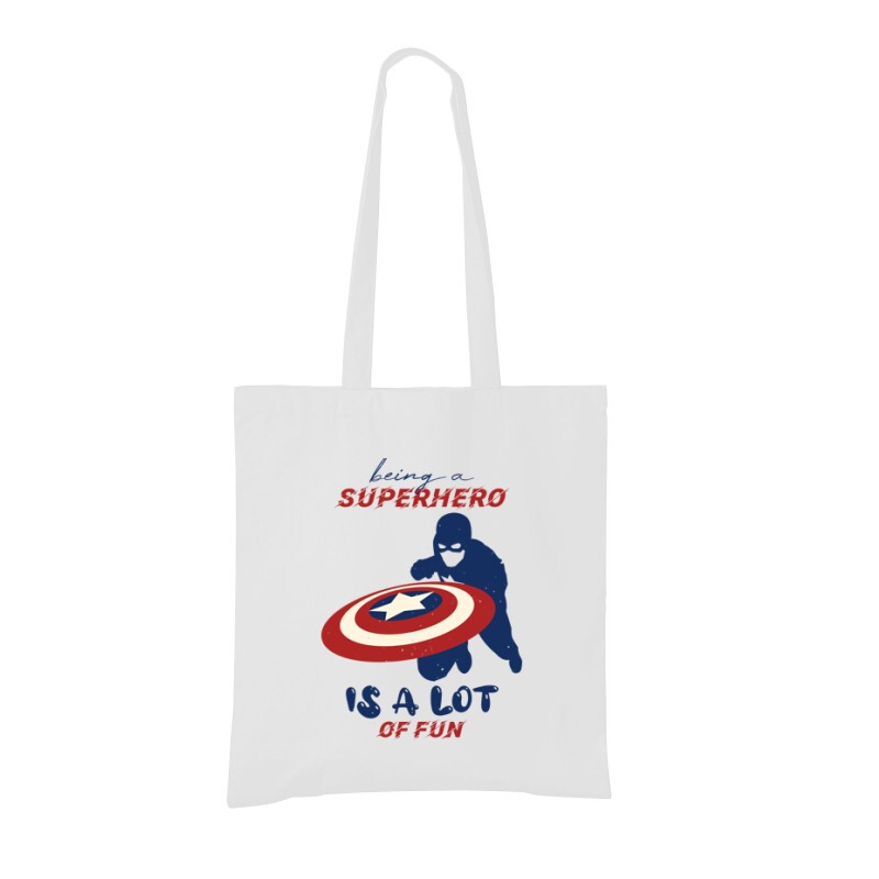 Being a superhero Bevásárló Táska