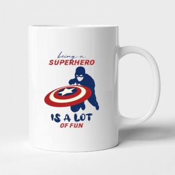 Being a superhero Bögre